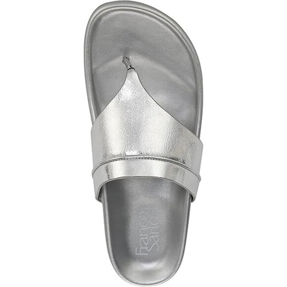 Franco Sarto Women's Brooks Open Round Toe Thong Sandals - Picture 3 of 5